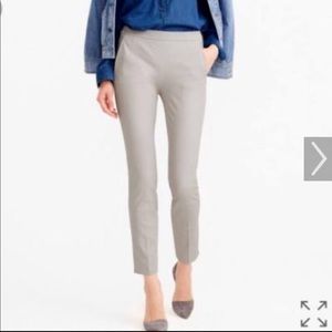 NWT J. Crew Martie pants, sz 6P, cloud grey